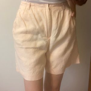 😍 5 for $20 Peach Linen Shorts
